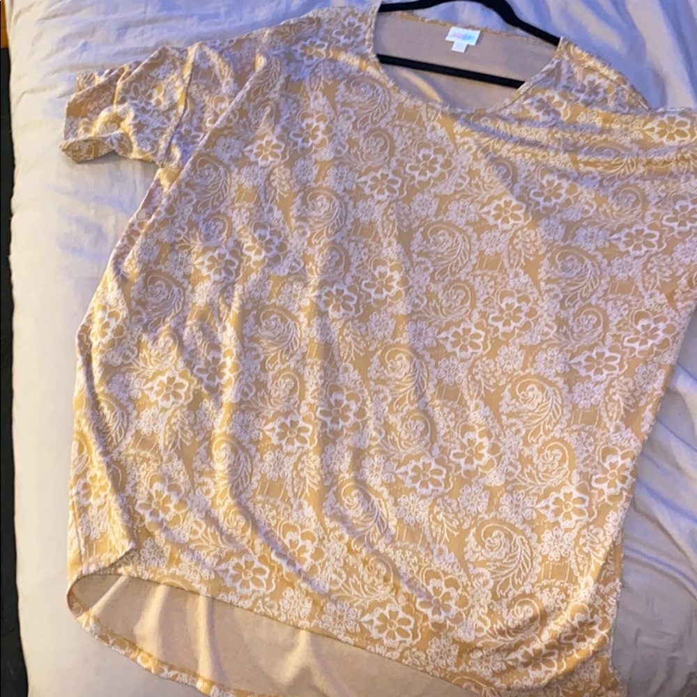 Patterned Flow-y Tee